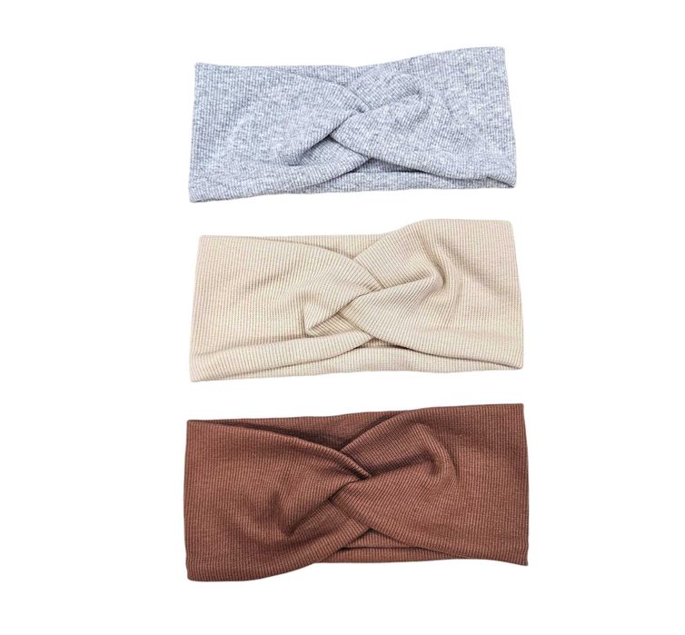 Zestaw trzech opasek damskich