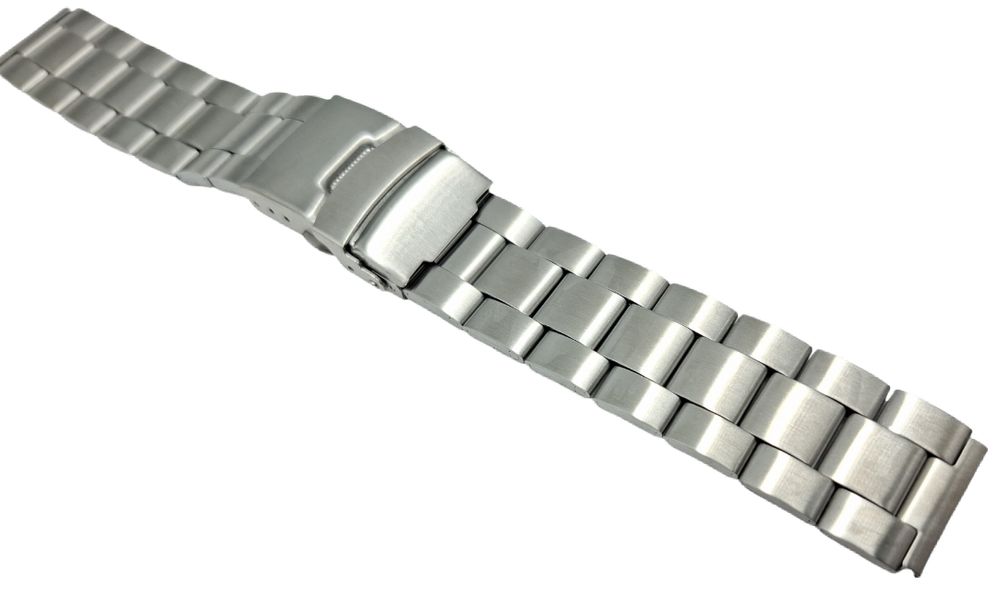 Nowa Bransoleta bransoletka do zegarka elegancka 18 mm stal nierdzewna