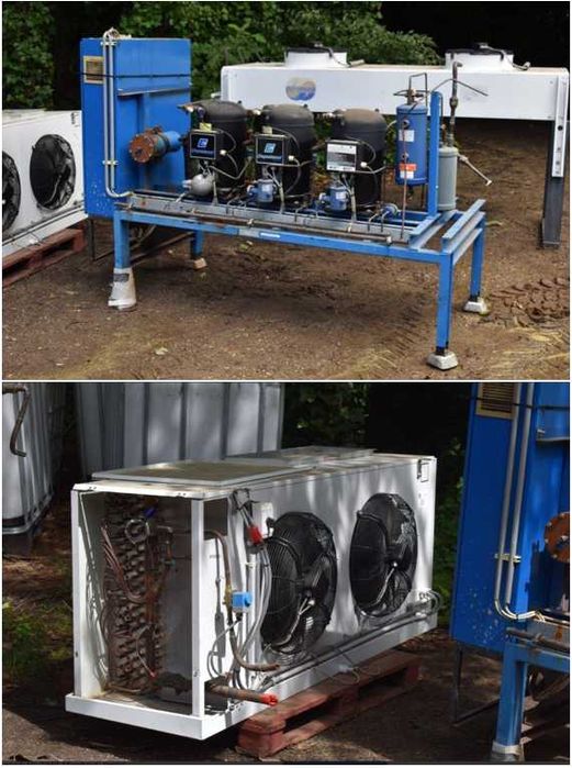 Unidade de resfriamento operacional para câmara fria