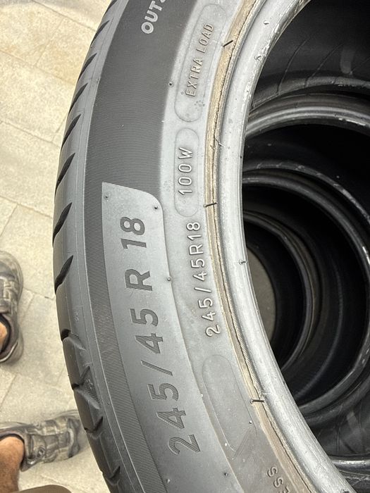 Шини резина 245/45/18 r18 Michelin пара літні