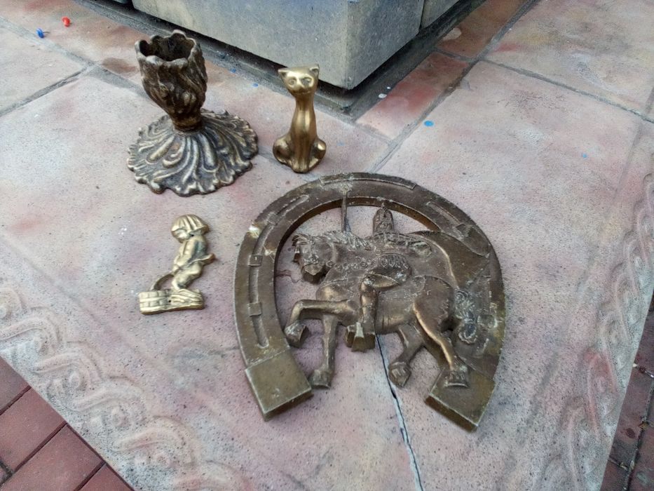 кот+подсвечник.+подкова.