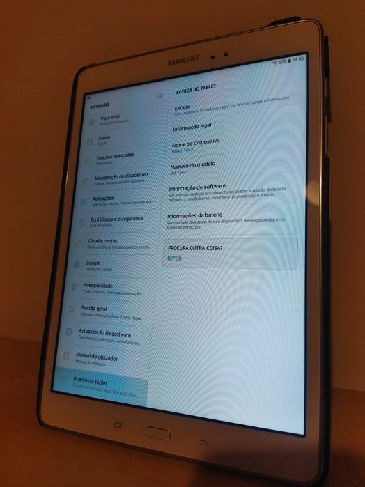 Tablet Samsung tab A SM-T550