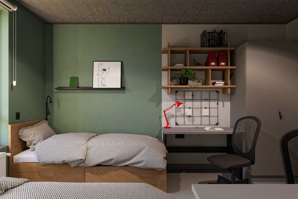Apartament 4-osobowy dla studentów | Media w cenie