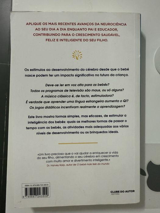 Livro parentalidade bebe criancas Bebés Brilhante, Pai Comando