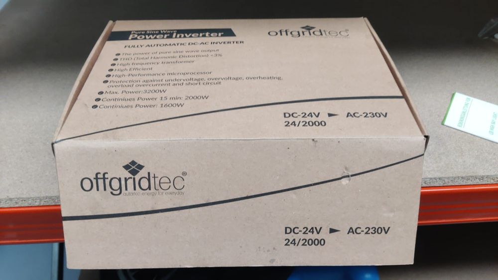 Inversor onda pura 2000w offgridtec