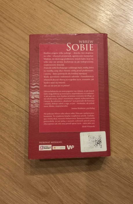 Książka Wbrew sobie Katarzyna Kołczewska
