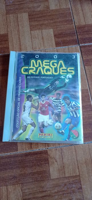 Caderneta Panini mega craques 2003 ( de cromos / cartas)