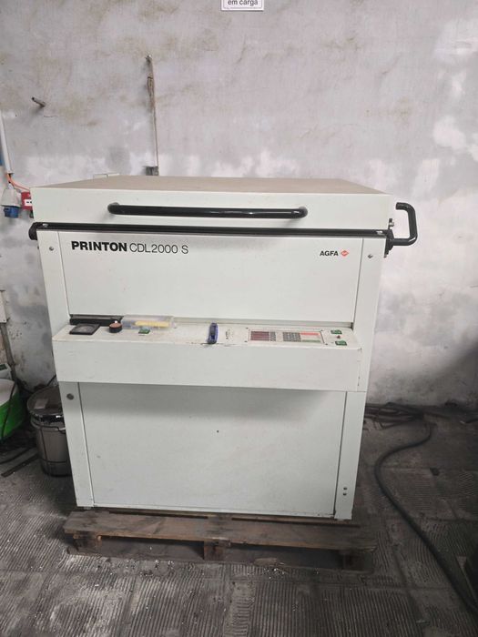 Queimador de chapas offset