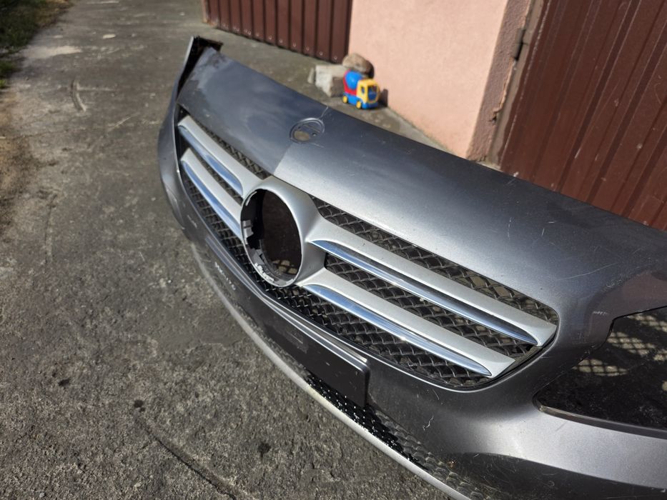 Zderzak przód w176 szary Mercedes A Klasa 2012r