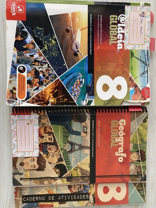 Livros escolares 8 ano