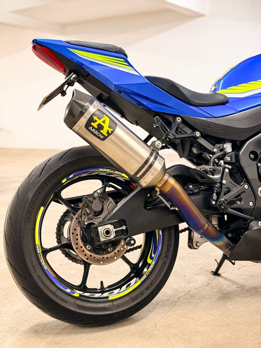 Suzuki GSX-R 1000 L7 | Nacional | Quickshifter | Linha Arrow Completa em Titânio