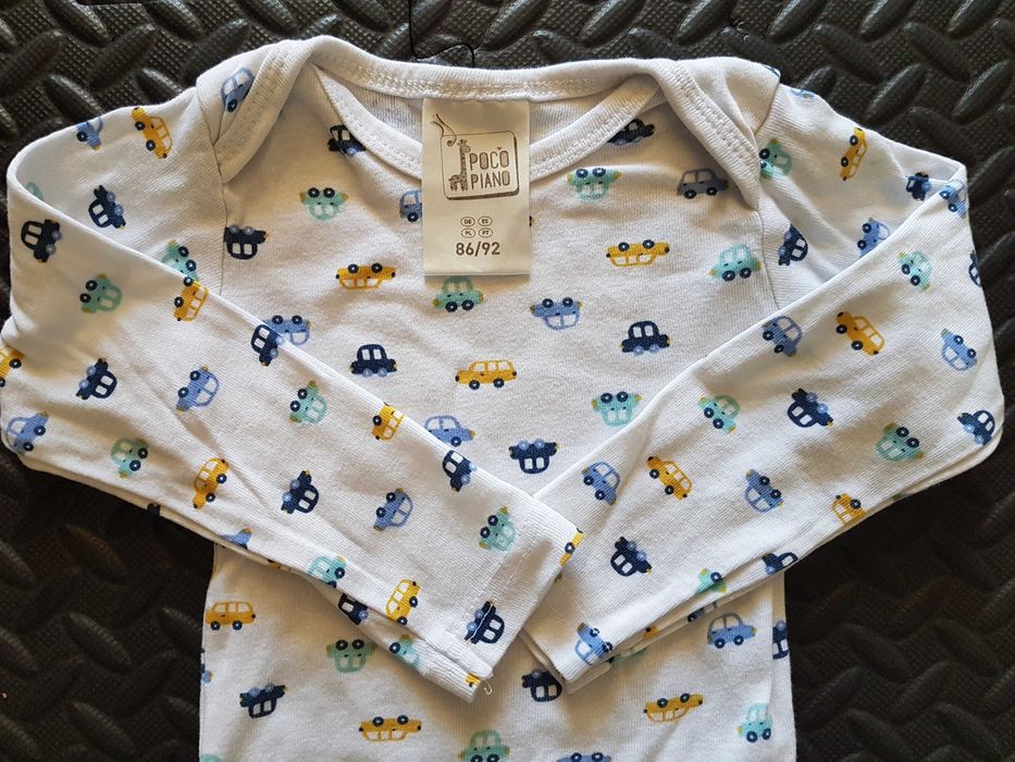 Body de manga comprida 12 meses