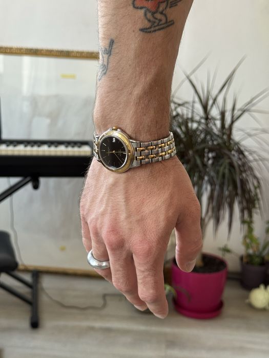 Raymond Weil Tango 3460 — швейцарський годинник (сталь+золото) 12 000