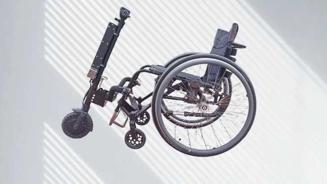 Електропривід, електроколесо для інвалідного візка