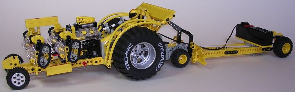 LEGO 8457 Power Puller (nie zawiera figurki kierowcy !!! Środa