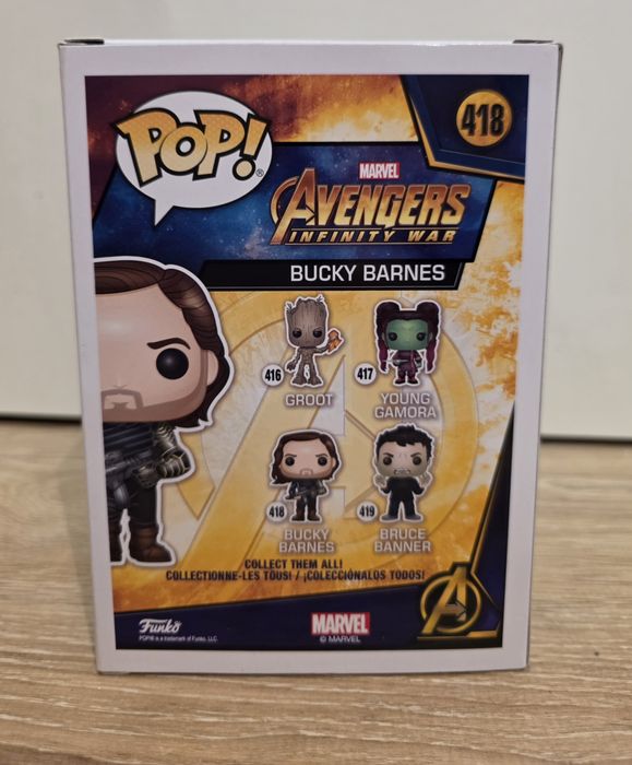 Figurka Funko Pop, Bucky Barnes, Marvel