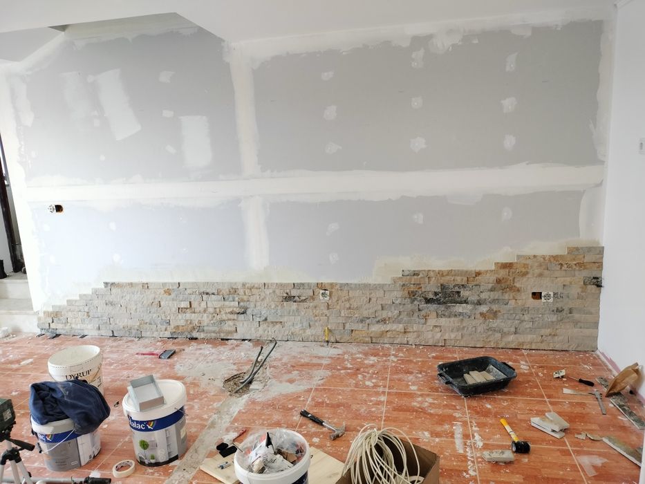 Reparação de telhados, remodelações gerais, Pladur e pintura