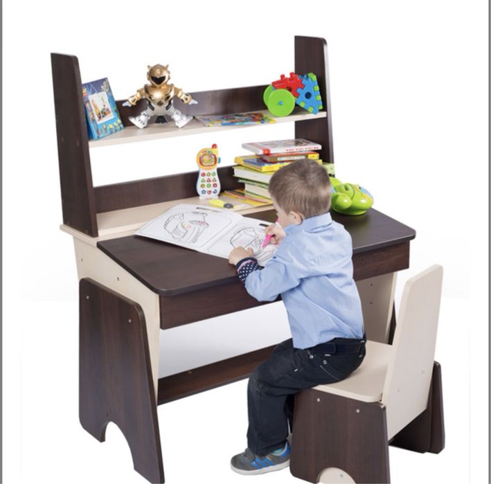 Парта тоансформер Вальтер з надбудовою Від 3 до 15, ширина 90 см