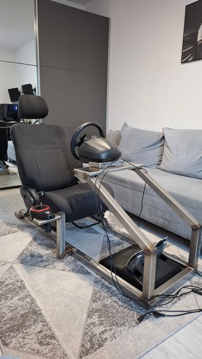 Symulator zestaw SimRacing, porządny zestaw gotowy do gry