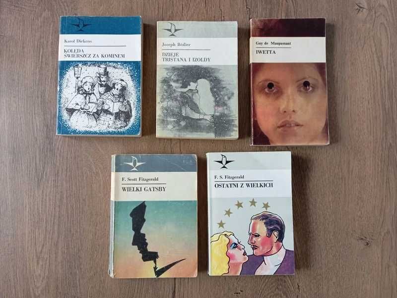 5 kieszonkowych książek z jednej serii