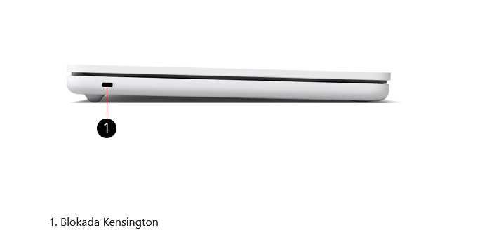 NOWY Laptop Surface Microsoft N4120 8GB 128GB Win11 Biały FV Gwar.