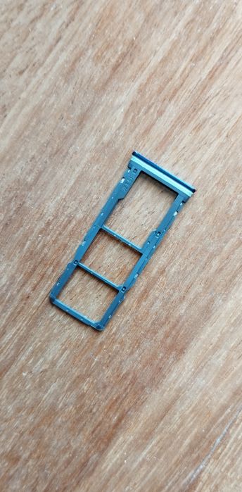 Slot de cartões SIM p/ Xiaomi Redmi Note 8T (azul)