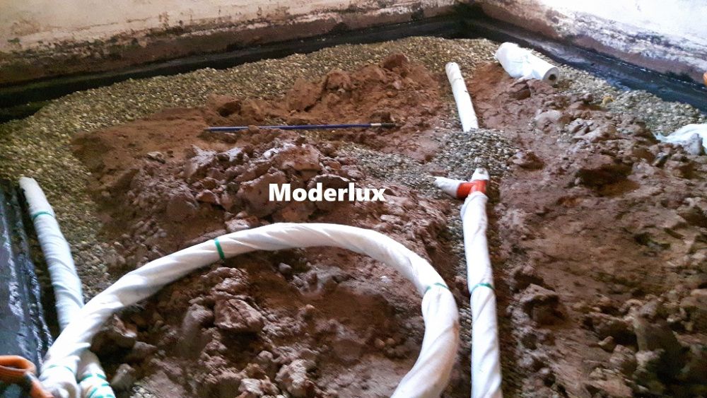 Odwodnienia budynków, drenaże, ocieplenia fundamentów, hydroizolacje fundamentów,  izolacja fundamentów
