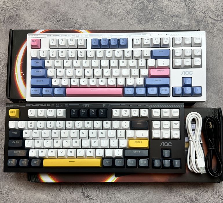 Клавиатура АОС мембранная проводная GK168 механическая клавіатура