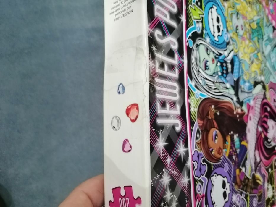 Puzzle Clementoni, Monster High z diamencikami 200 elementów