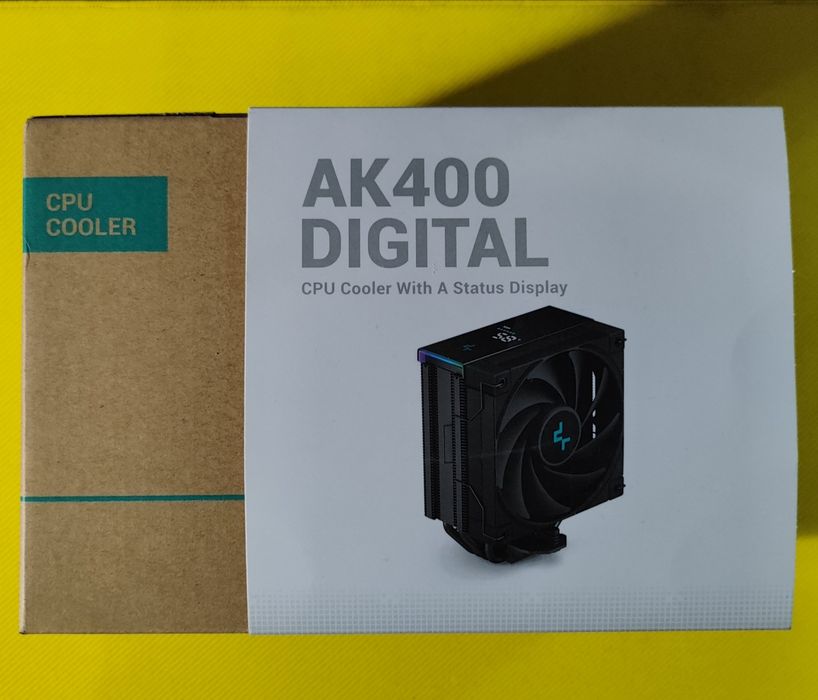 Кулер Deepcool AK400 DIGITAL (R-AK400-BKADMN-G) Black