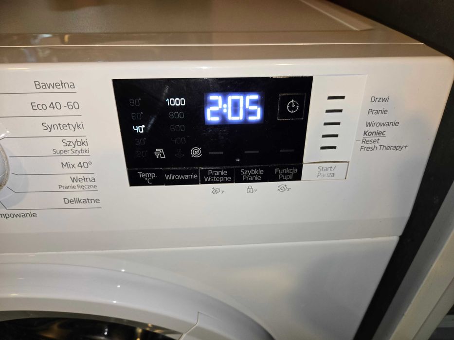 Pralka Beko Slim 45 cm. Wsad 1-7 kg System wagowy! 1000 obr. PL menu. LCD. Gwarancja! Okazja!