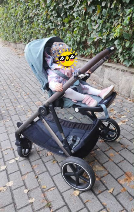 Cybex Gazelle wózek rok po roku gondola i spacerówka