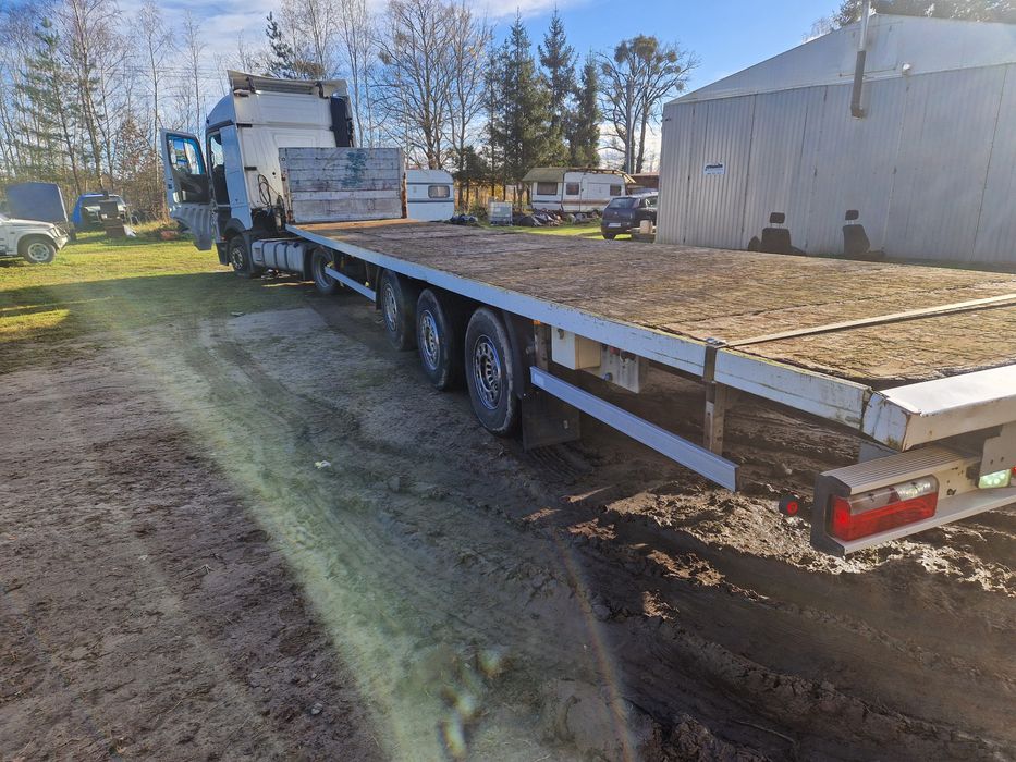 Naczepa Spier os podnoszona platforma zamiana