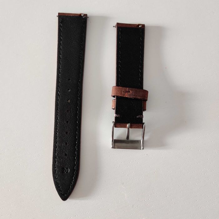 Pasek do zegarka skórzany 20mm