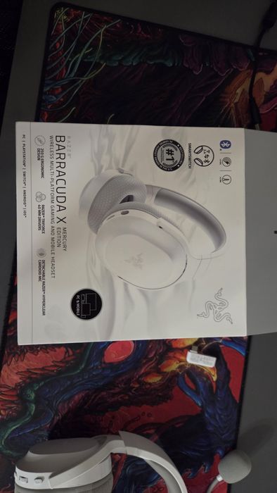 Навушники Razer Barracuda X 2022 Mercury ідеальний стан