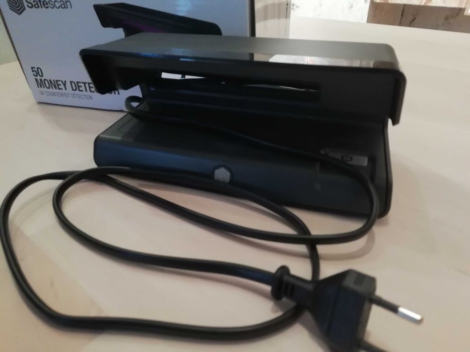 Safescan 50 - Máq detectar notas falsas. Como Nova.