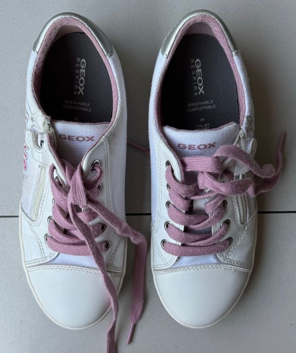 Trampki dziewczece Geox respira 34
