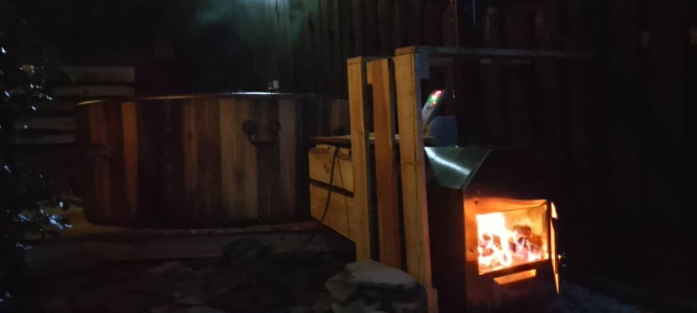Domek w górach z jacuzzi