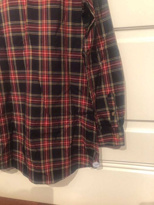 camisa ao xadrez na  moda em tons de azul marca PEDRO DEL HIERRO   38