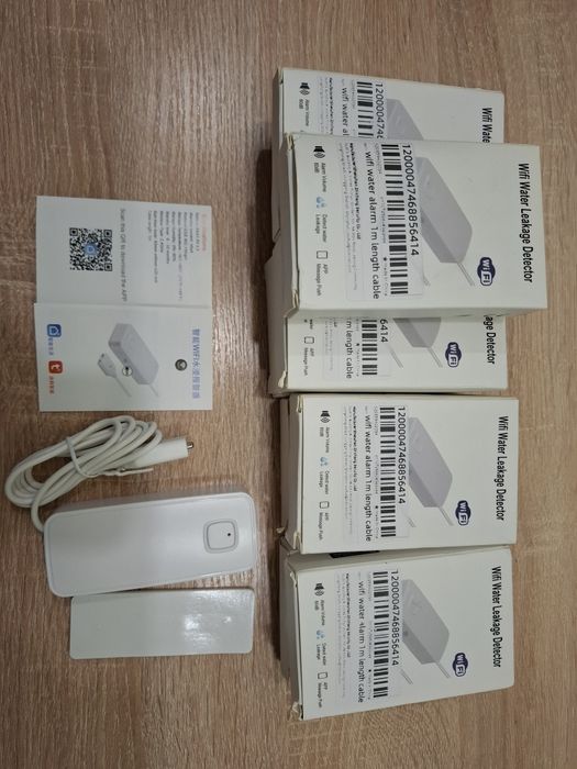 Розумний WiFi датчик протікання води Tuya Smart Life Антипотоп