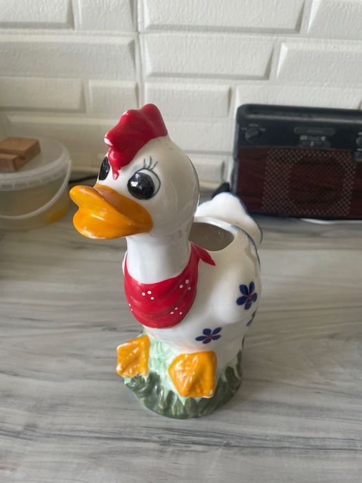 Каченя вазочка керамічна