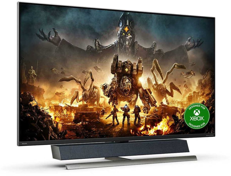 Monitor 4K 55 cali do gier+ Soundbar pod XBOX/PC/PS5 Philips 559M1