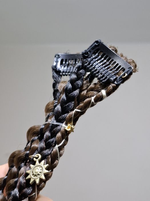 Warkoczyki 8 festiwalowe boho viking etno włosy