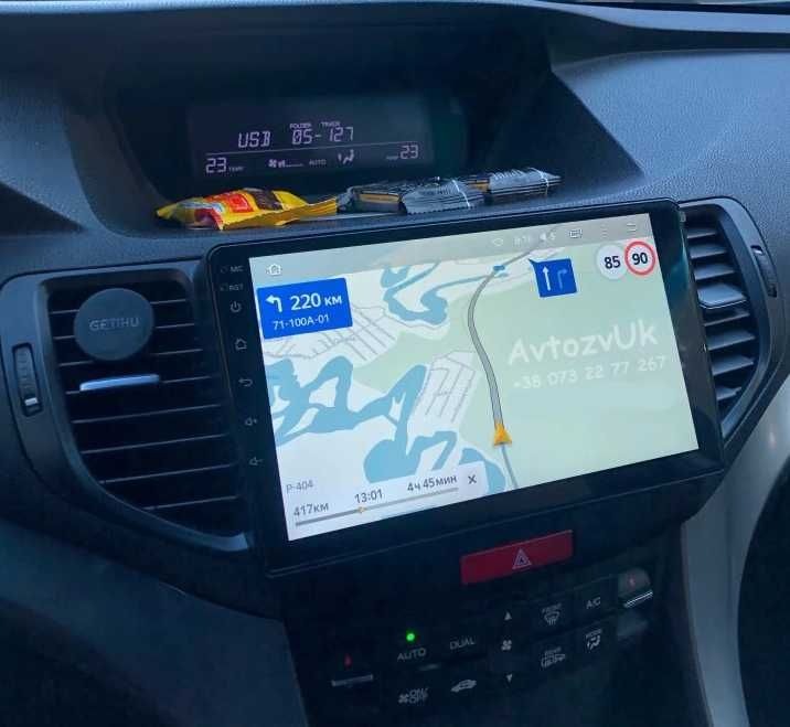 Магнитола ACCORD 8 Honda CROSSTOUR Аккорд Acura TSX CarPlay Android 15