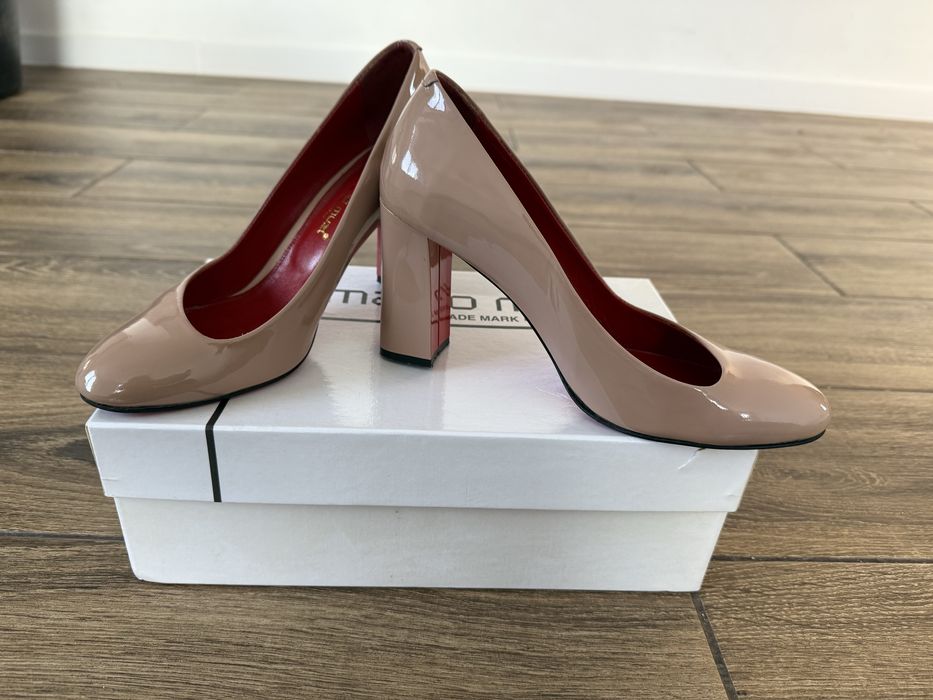 Туфлі човники бежеві Mario muzi 37 розмір