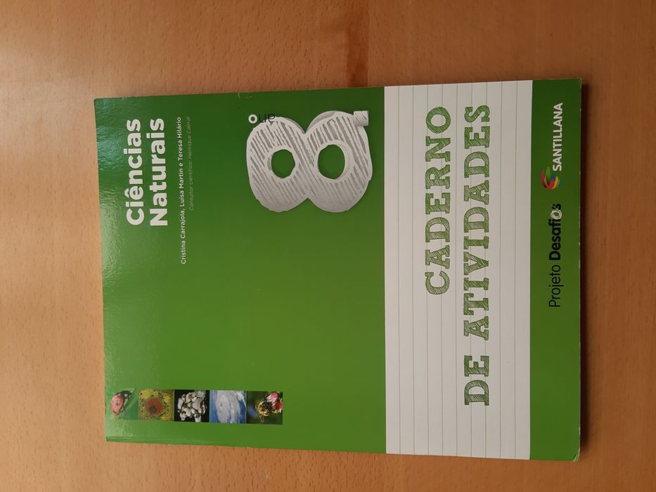 Ciência naturais 8 carderno actividades