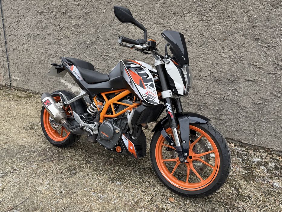 Ktm Duke 390 A2 ABS Akrapović Carbon Wiele Dodatków Transport