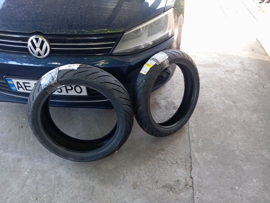 Pirelli 180/55 /r17  Pirelli 120/70/ r17