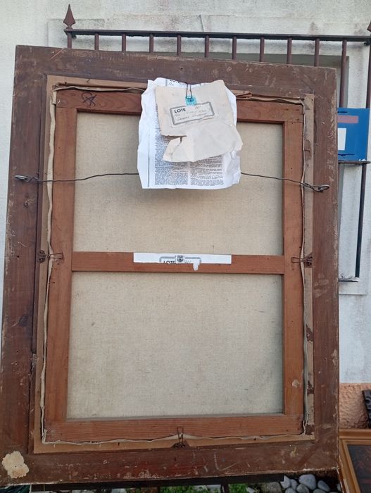 Pintura a óleo sobre tela