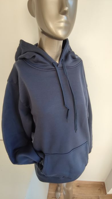 Bluza z kapturem granatowa